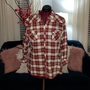 Harley Davidson button up